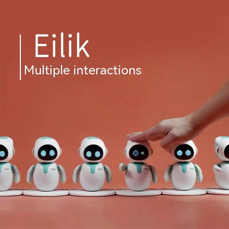 Eilik - Cute Electronic Cute Robot Pets Toys with Intelligent and  Interactive, Abundant Emotions, Idle Animations, Mini-Games